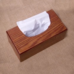 Wooden tissue box facial tissue box imitation mahogany