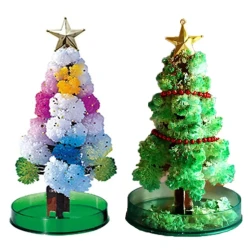 Magic toy Christmas white green santa christmas tree