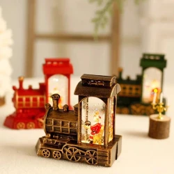 LED Christmas Decoration Lights Christmas Lantern Train