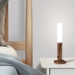 Magnetic Wood Wireless Night Light