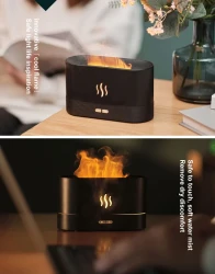 Fire Flame Humidifier Aroma Diffuser