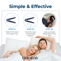 QuietLab® Adjustable Anti-Snoring Mouthpiece