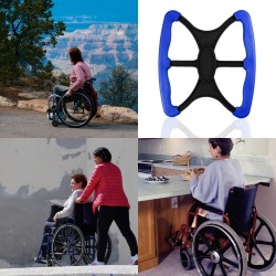 Portable Liberty Lift Standing Aid with No-Slip Rubber Grip Handles - Assistive Device for Elderly, Bariatric, Disabled - Ideal for Paramedics, Therapists, and Nurses