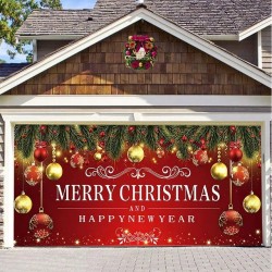 Christmas Ornaments & HNY | Christmas Garage Door Cover