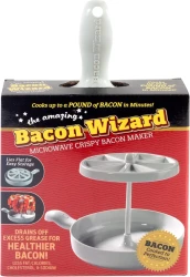 BacoRack Bacon Wizard Microwave Bacon Cooker