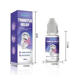 Ear Ringing Relieving Drops - Soften Earwax, Canal Blockage, Earache, and Tinnitus Treatment