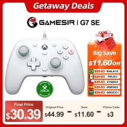 GameSir G7 SE Xbox Gaming Controller - Wired Gamepad with Hall Effect Joystick