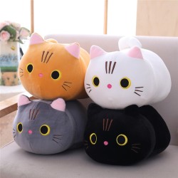 25CM Little Size Soft Animal Cartoon Pillow - Cute Cat Plush Toy for Kids Birthday Gift