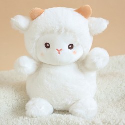 23CM Super Cute Sheep Plush Dolls - Kawaii Rabbit and Alpaca Stuffed Animal Pillow