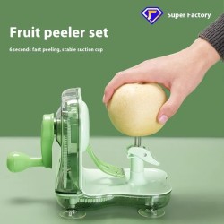 Two-in-One Hand Shake Fruit Peeler and Cutter