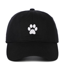 Paw Print Casual Dad Cap