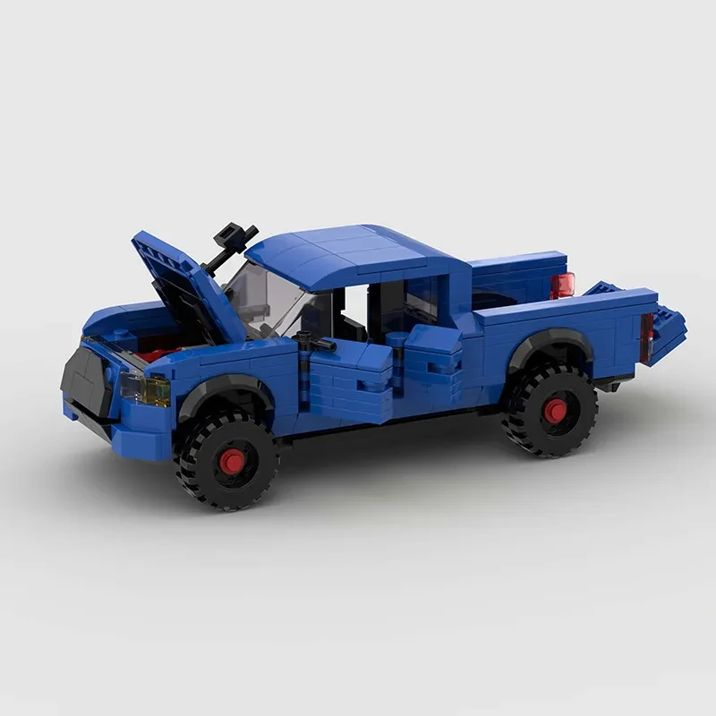 Tacoma TRD Pro Off-road Car Pickup Truck MOC Small Particles Educational Building Blocks Toy
