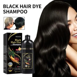 100ml Natural Herbal Hair Dye Shampoo - 3 in 1 Grey Coverage