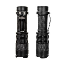 Mini Small Torch Handheld Powerful LED Pocket Waterproof Flashlight - Ideal for Travel, Camping, and Hiking (Battery Not Included)