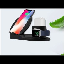 Compatible with Apple , 3-in-1 Wireless Charger