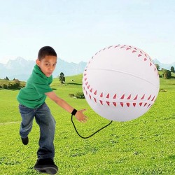 Rubber Bouncy String Ball - Wrist Rebound Toy for Boys and Adults