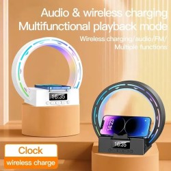 4 In 1 Wireless Bluetooth Speaker Charging Pad