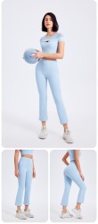 Summer Women's High Waist Slim Fit Yoga Pants