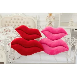 Plush Big Lips Pillow