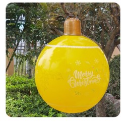 PVC Inflatable Christmas Lantern Ball - Garden Decoration and Holiday Atmosphere Ball