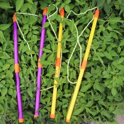 2 Large Bubble Wands - Summer Outdoor Activity Toys for Kids and Adults