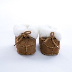 Sheepskin Baby Booties