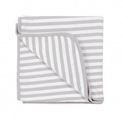 Swaddle Blanket Merino Cotton | Pebble