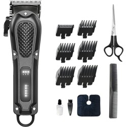 Electric Hair Clippers, Men's Hair Clippers, Home Haircutting Sets, Adjustable Hair Clippers, Cordless and Corded Hair Clippers, Rechargeable Beard Trimmer for Hair and Beard Trimming