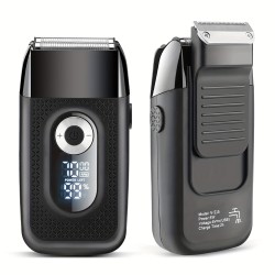 Aqwiopr Versatile 2-in-1 Shaver for Beard and Hair