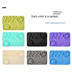 Dog Silicone Licking Pad Pet Licking Mat Silicone