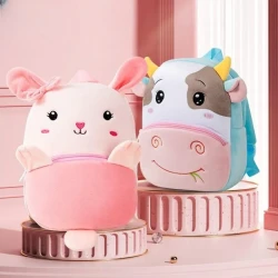 New Plush Children's Kindergarten Cute Child Baby Backpack