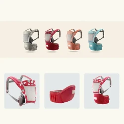 Multi Functional Cotton Baby Waist Stool And Shoulder Strap