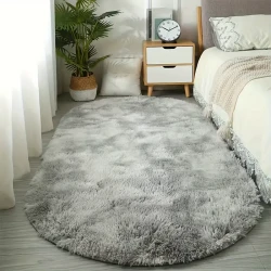 Soft Fluffy Shag Area Rug - Luxury Non-Slip Machine Washable Carpet for Living Room and Bedroom