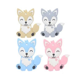 Cartoon Animal Molar Silicone Baby Creative