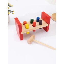 Tapping Driving Pile Abutment 1-3 Years Old Baby Hand-eye Coordination Exercise