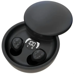 Ultra Mini TWS Wireless Earbuds - Compact In-Ear Comfort with Immersive Sound & Portable Charging Case