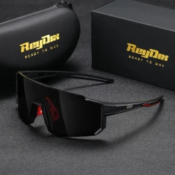 Men's Polarized Sports Sunglasses - UV Protection for Outdoor Cycling