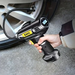 Portable Air Compressor: 150PSI Cordless Car Tire Inflator Pump