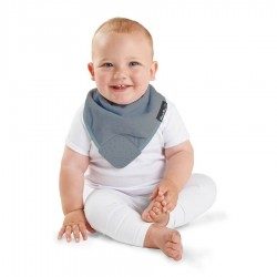 Teething Bandana Bib | 4 Months to 3 Years | Grey