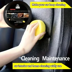 Leather Cleaning & Maintenance Cream - Multi-Functional Leather Polishing Care Oil