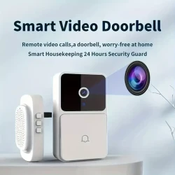 WIFI Doorbell Camera Plus - 480p Wireless Intelligent Video Doorbell with Night Vision