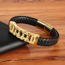 Leather Braided Bracelet