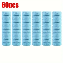 60pcs Portable Car Windshield Cleaner - Solid Wiper Fluid Tablets