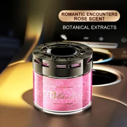 Luxury Cologne Scented Car Air Freshener - Long-Lasting Solid Perfume