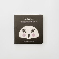 Native NZ Baby Meets Bird | Contrast Board Book